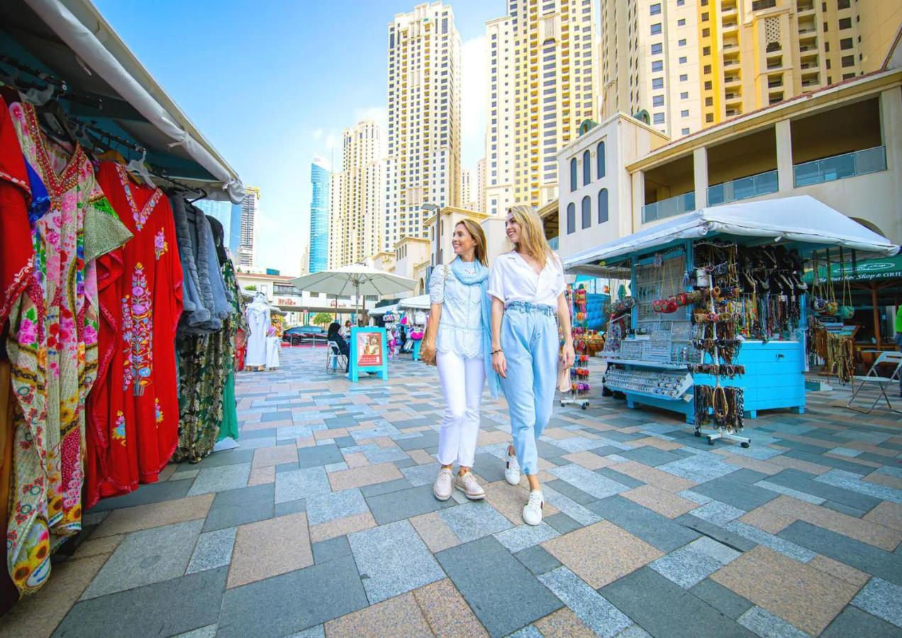 Luxury Jbr - Full Sea View - Free 5* Beach Resorts Access Dubai Exterior foto