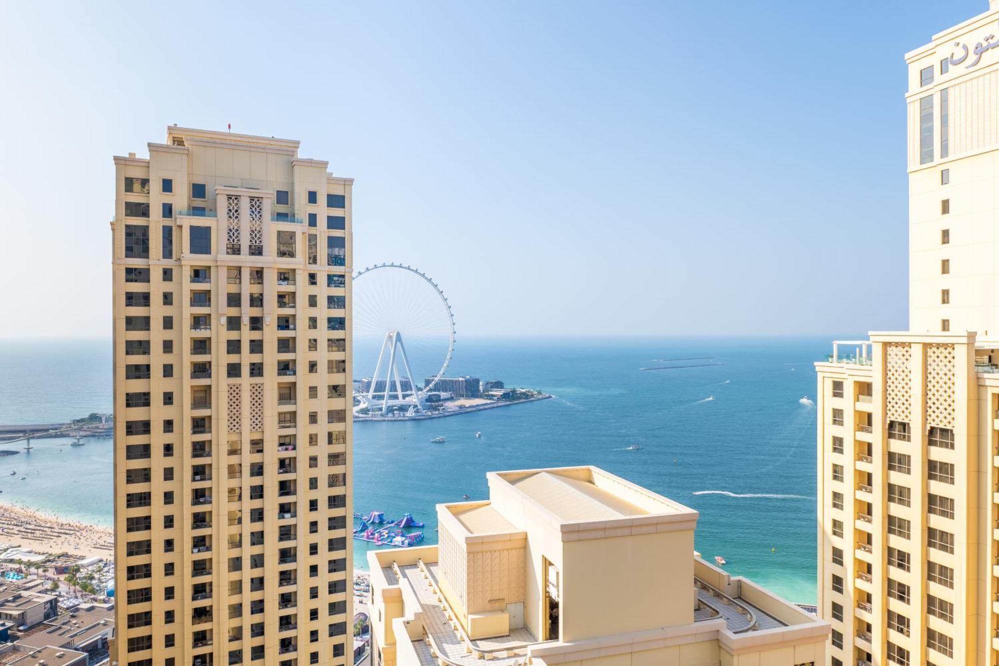 Luxury Jbr - Full Sea View - Free 5* Beach Resorts Access Dubai Exterior foto