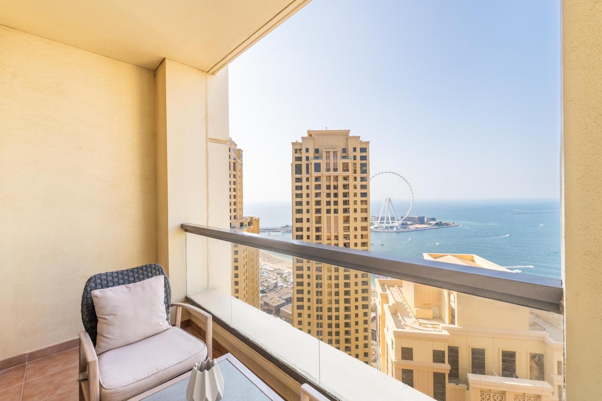 Luxury Jbr - Full Sea View - Free 5* Beach Resorts Access Dubai Exterior foto